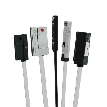 Normally Open/Normally Closed Pneumatic Element with Magnetic Sensor and Induction Switch for Pneumatic Cylinders
