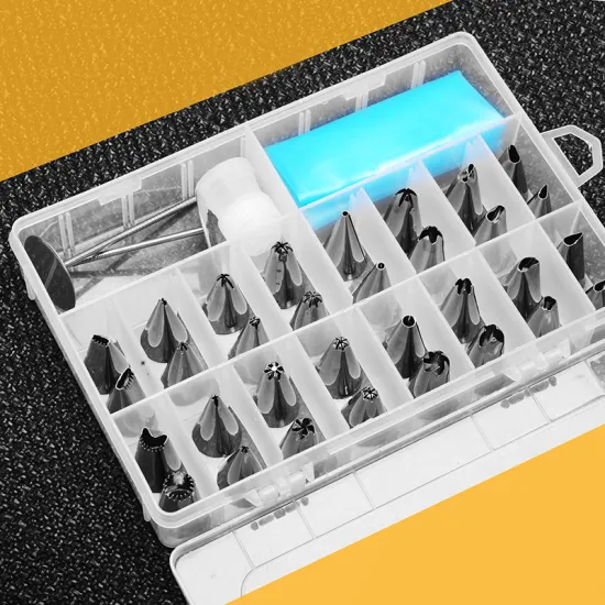 24-Piece Cake Decorating Tool Set: Baking Pastry Nozzles for Professional and Home Use