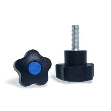 Five Star Thumb Screw Male Lobe Knob M8 M10