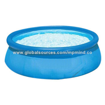 Easy Setup Pool, Polyster Mesh with Heav-duty PVC