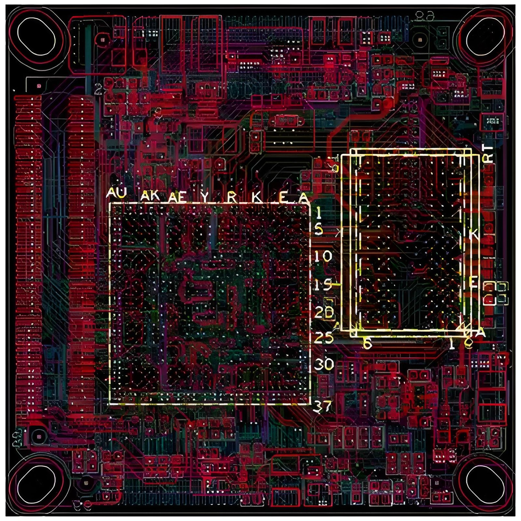 8-layer communication PCBPCBA design