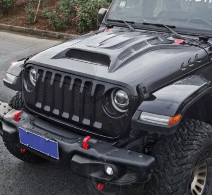 2018-2022 Jeep Wrangler JL Metal Hood Accessories