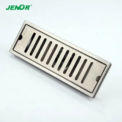 Anti-odor Cover Rectangle Polished Floor Drain