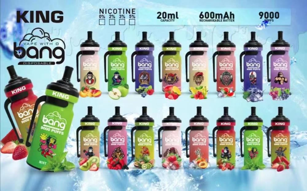 Kettle Shape Disposable Vape Bang King 9000 Puffs Kettle Shape Disposable Vape Bang King 9000 Puffs