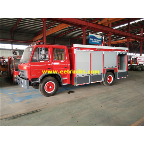 Caminhões de bombeiros do tanque da espuma de DFAC 6ton