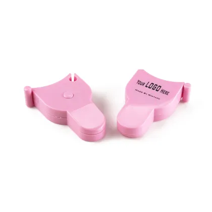 150cm 60' Pink Custom Body Tape Measure Fitness