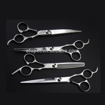 different color&function 5pcs/set pet dog grooming scissors set for wholesale
