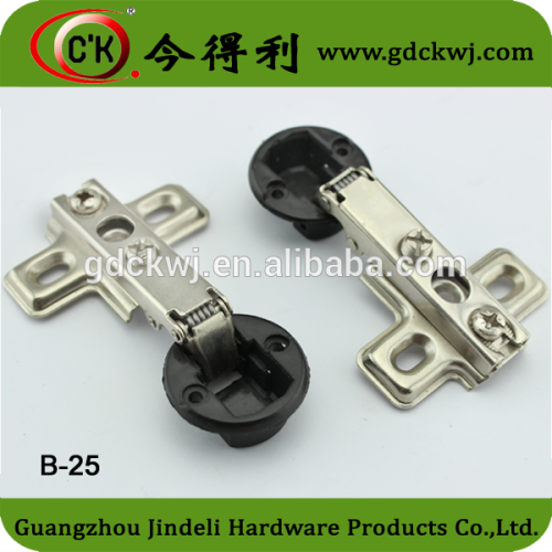 Concealed hinge glass cabinet door hardware