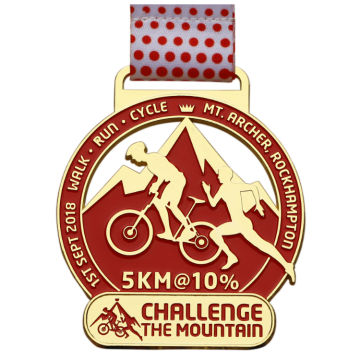 Custom Metal Running Medal for Race Events