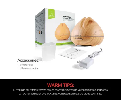 400ml Aromatherapy Essential Oil Diffuser