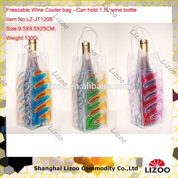 Liquid vino chiller packaging bags