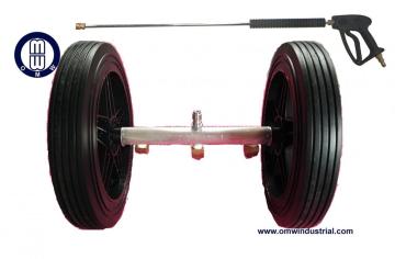 3 Nozzle Water Broom with Gun and Lance