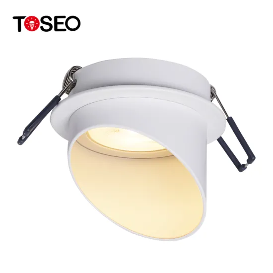 High-Quality Pure Aluminum Lamp Body with Anti-GLare Round Ceiling Recessed LED Spotlight