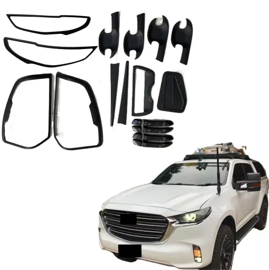 Matte Black Full Trim Body Kit for BT50 BT-50 2021+