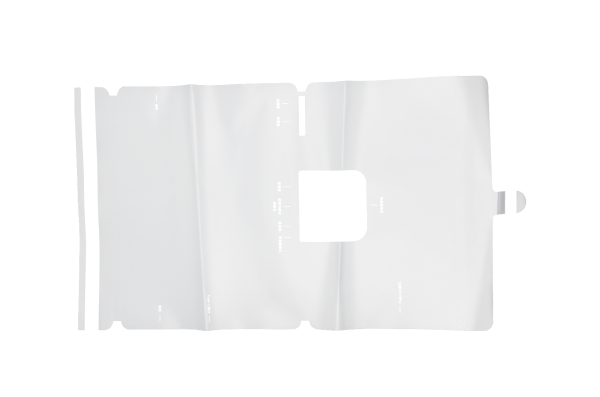 Film d'enveloppement corporel grand format