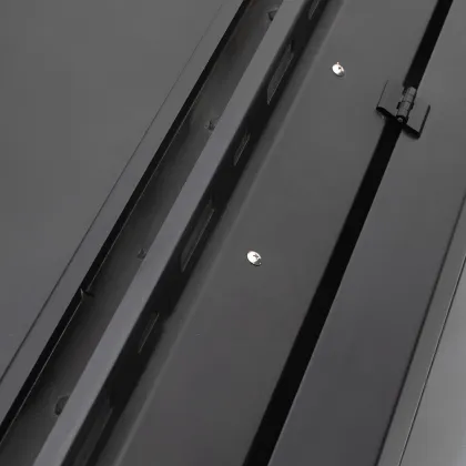 Black Steel Canopy Pickup Back Cover for Maxus LVD T90 Trucks