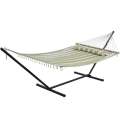 2 Person Double Hammock with 12 FT Stand