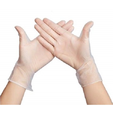 powder free disposable PVC gloves hand protection