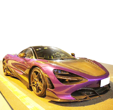 Kit per il corpo in fibra di carbonio all'ingrosso per McLaren 720S - LASCO ANTERIORE, Diffusore posteriore e Wing