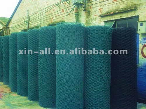 hexagonal wire mesh PVC coated with high quality / bird wire mesh