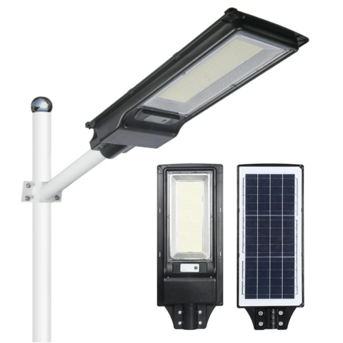 Solar street light for outdoor parking lot