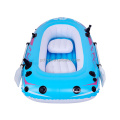 Benutzerdefinierte blaue PVC Aayak 3 Person aufblasbares Boot