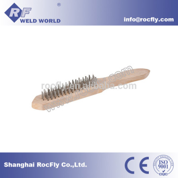 Stainless Steel Wire Brush With Wooden Handle
