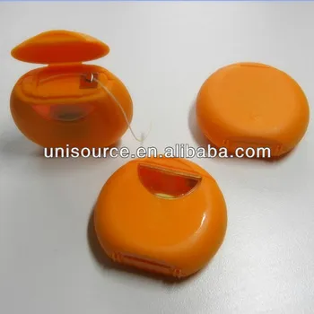 Teeth gap clean dental floss, dental floss with a window on the case, nylon PTFE or UHMWPE dental floss