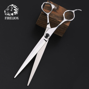440C Stainless Steel Dog Cutting Scissors - Left Hand Japanese Pet Grooming Shears for Dogs