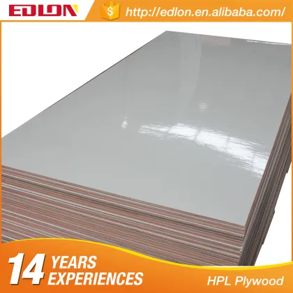 hpl fireproof plywood formica plywood high gloss melamine board