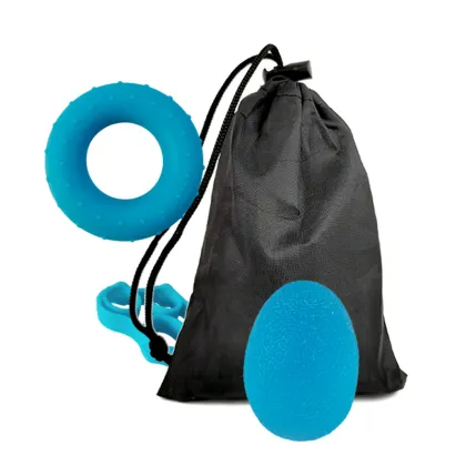 Factory Direct Hand Grip Strengthener Set - Finger Trainer Grip Ring Egg Hand Grips Strengthener