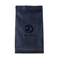 Coffee roaster bags packs coffee with valve and zipper