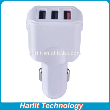 Universal USB Car Charger 3 Port Car Charger Adapter Socket 5V 4.8A/24W QC 3.0 USB Charger