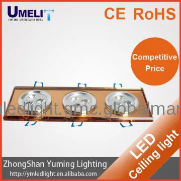 led rectangular ceiling lighting
