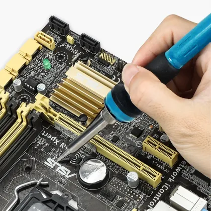 Portable Adjustable Temperature Welding Soldering Iron Kit 60W Soldering Repair Tools