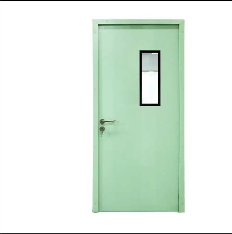 ISO certified stoving varnish steel clean room door