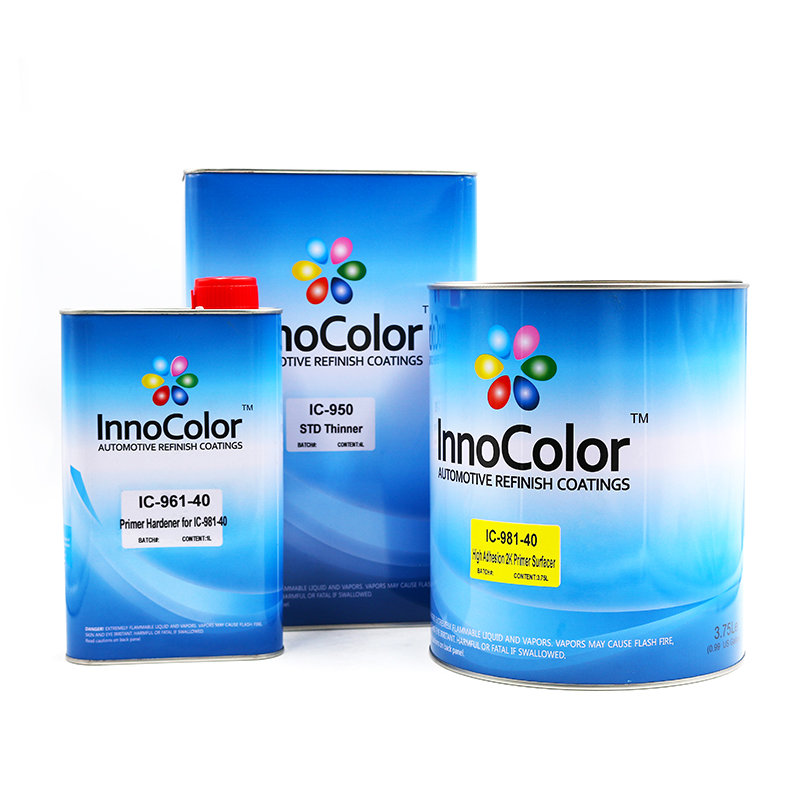 طلاء جيد Adhension Innocolor Primer Surfacer لطلاء السيارة