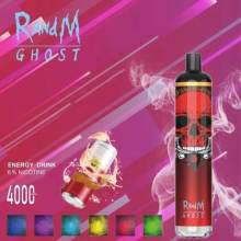 Randm Ghost 4000puffs القابلة لإعادة الشحن