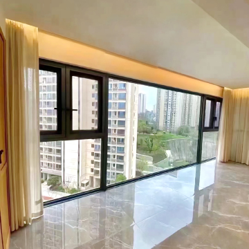 Custom House Standard Xinyi Casement Window with 5+20A+5mm Glass and Aluminum Frame