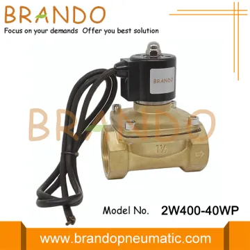1.5'' Inch IP67 Waterproof Brass Solenoid Valve DN40