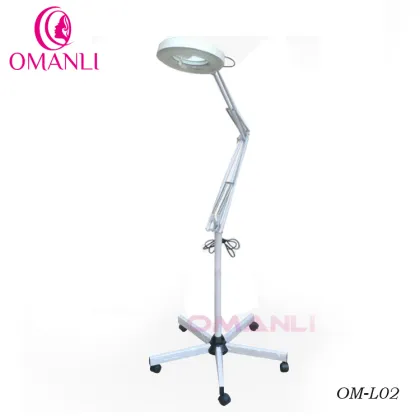 CE Certified 5X Magnifying Lamp - Beauty Salon Equipment with LED Magnifying Glass and Floor Lamp