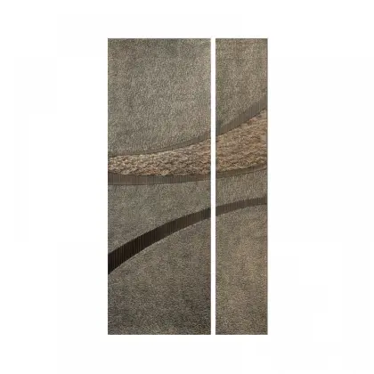 Good quality mother and son aluminum door