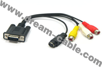 Customized VGA to S Video Cable (YTX56)