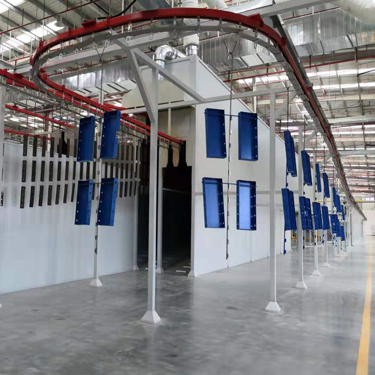 Auto powder coating Machine powder coating plant