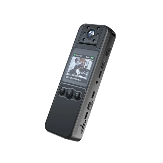 Mini Portable Pocket Body Worn Camera: Multi-functional Audio and Video Recording Device