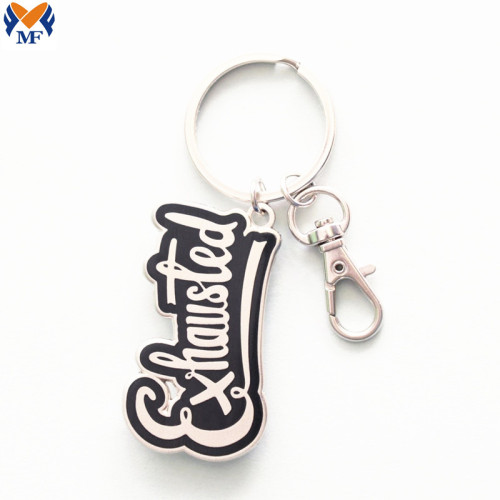 Metal Custom Design Engraved Keychain