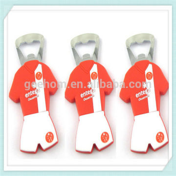 T shirt bottle opener magnet, Sports T shirt bottle opener