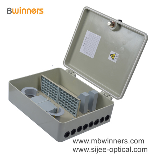 72 Cores FTTH Outdoor Wall Mount SMC Fiber Optic Termination Box