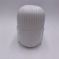 Wholesale glass white buddish candy jar with lid