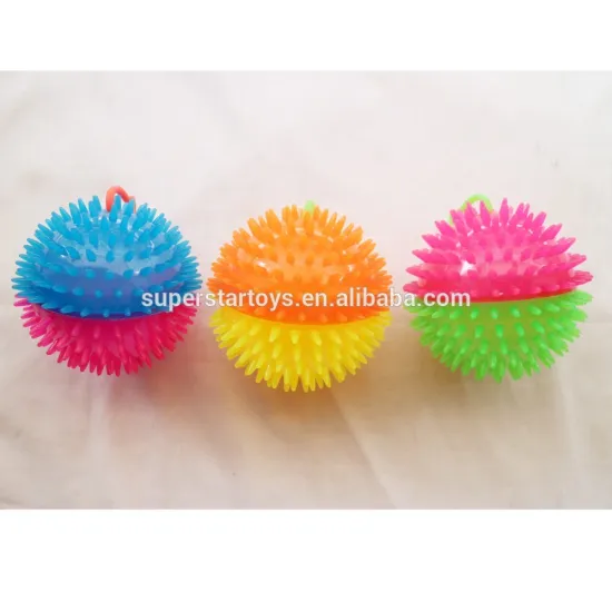 3160718-15--toy rubber balls/funny yoyo puffer ball toys/LED yoyo ball